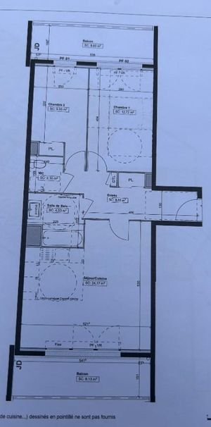 Location Appartement 3 pièces 61m² BROU SUR CHANTEREINE 77177 - Photo 2