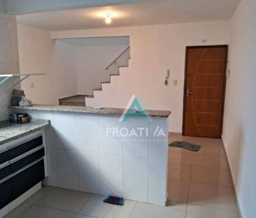Cobertura Para Alugar, 124 m² por R$3.041,67/mês - Vila Humaitá - S... - Photo 1