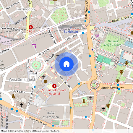 Bartholomew Close, Barbican, EC1A