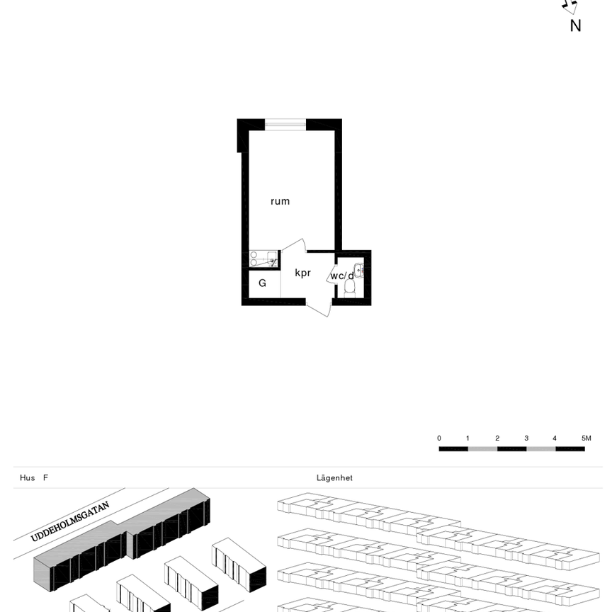 Uddeholmsgatan 29D, Lönngården - Foto 1