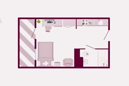 Classic Studio Upper Level with Terrace - Photo 5