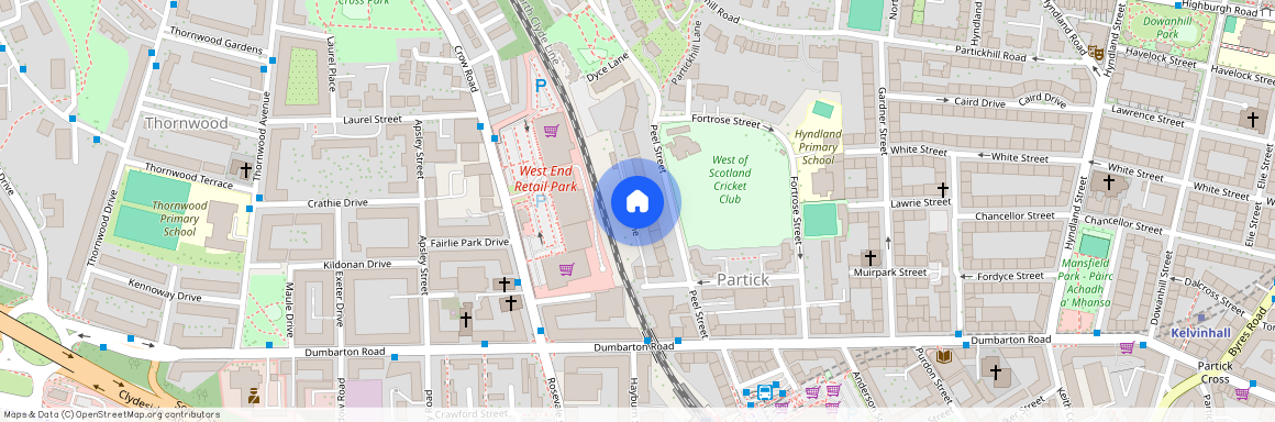 Peel St, Glasgow G11 5LU, United Kingdom