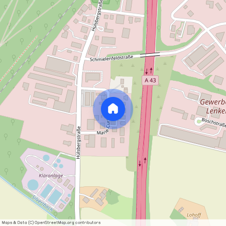 Marie-Curie-Straße 12, Severní Porýní-Vestfálsko