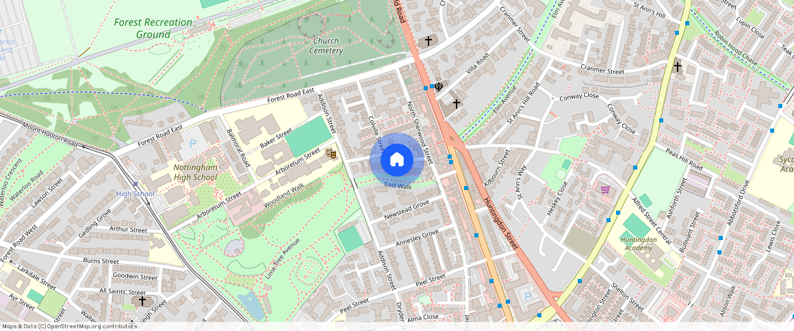 Flat 1, ** Alpha Terrace, NG1 4EP