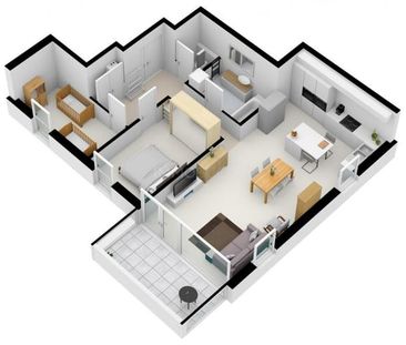 Appartement te huur - Foto 2