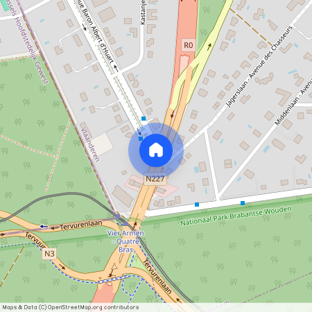 Chaussée de Malines, 1950, Kraainem