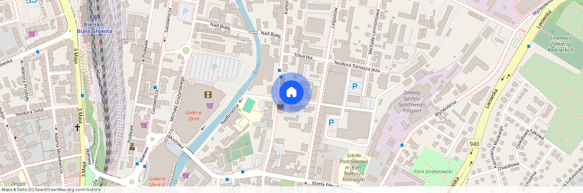 ul. Towarzystwa Szkoły Ludowej, Biała Wschód, Bielsko-Biała, śląskie