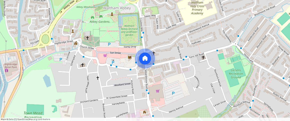 Waltham Abbey, Waltham Abbey, EN9