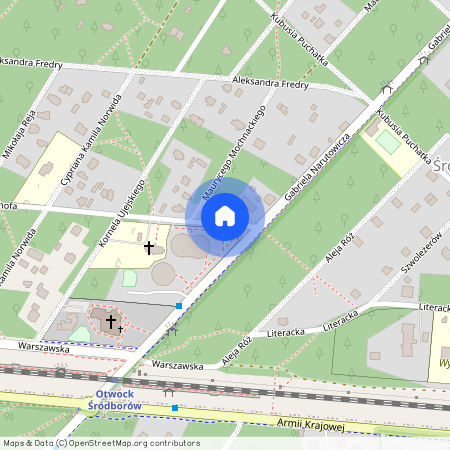 ul. Ludwika Zamenhofa, Otwock, otwocki, mazowieckie