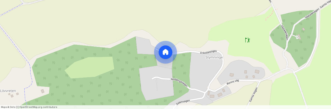 Erikdalsstigen, Österhaninge