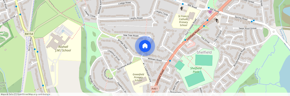 Oak Road, Shelfield, WS4, Walsall