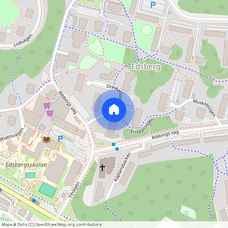 Drevkarlsstigen, Sollentuna