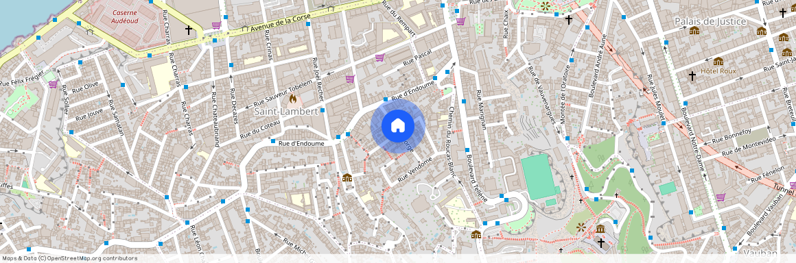 Rue de la gorge, Marseille 13007