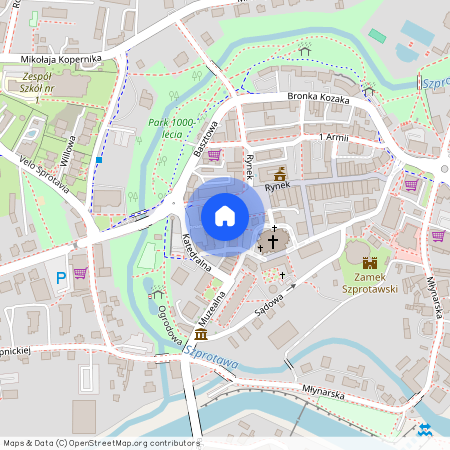 ul. gen. Bema, Szprotawa, Szprotawa, żagański, lubuskie