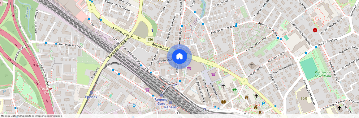 1020, Renens VD, 12, rue de Crissier, 12