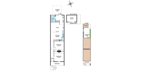 Stylish Single Level Home with Private Courtyard and Studio Retreat - Photo 2