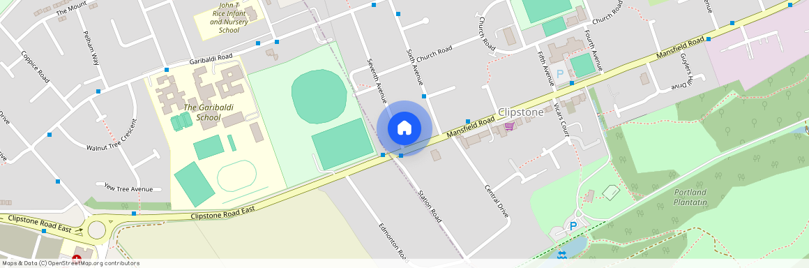 Seventh Avenue, Clipstone Village