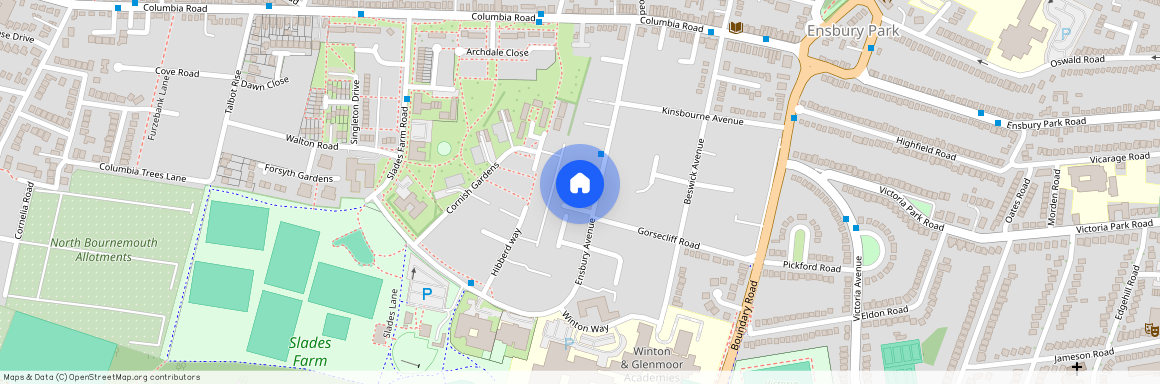 Ensbury Gardens, Bournemouth, Dorset, BH10