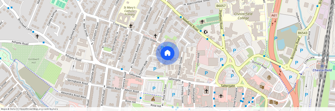 Hunters Walk, Town Centre, Chesterfield