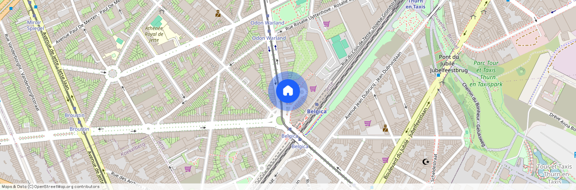 Avenue Charles Woeste, 306, 510, 1090, Jette