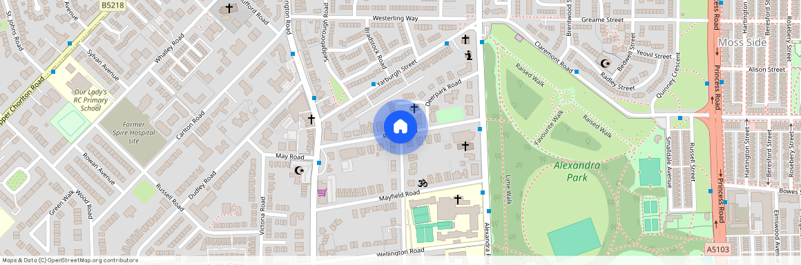 Range Road, Whalley Range, Manchester, M16