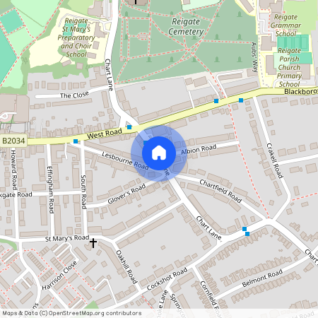 Chart Lane, Reigate RH2