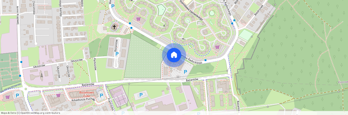 ul. Bażantów, Piotrowice-Ochojec, Katowice, śląskie