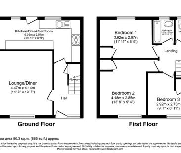 3 bedroom end of terrace house to rent - Photo 2