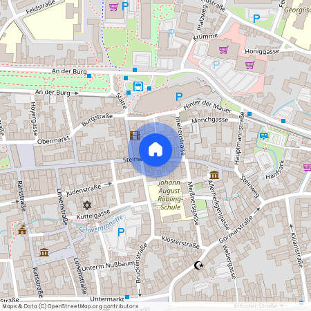 Steinweg 72, 99974 Mühlhausen/Thüringen