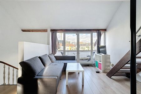 Appt meublé (+-40m²) 1ch en mezzanine / Quartier Européen. - Photo 2