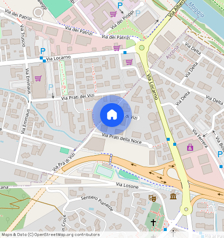 Via Prà di Vizi **, 6612, Ascona