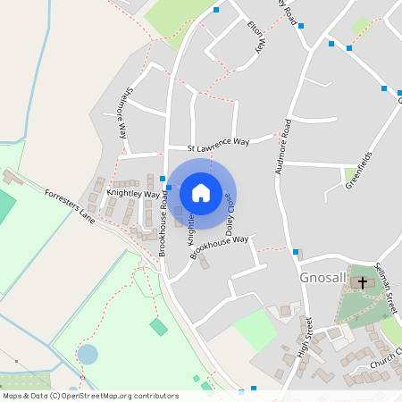 Knightley Close, Gnosall