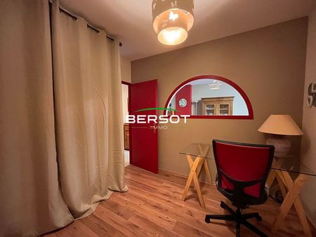 Appartement T2 bis meublé avec terrasse et place de parking - Photo 4