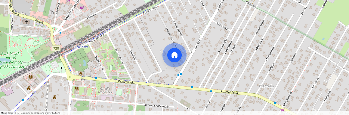 ul. Graniczna 5, Brwinów, Brwinów, pruszkowski, mazowieckie