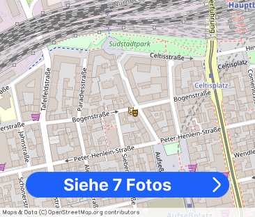 Zentrumsnahe 1-Zimmer-Wohnung mit Einbauküche und Balkon - Foto 1