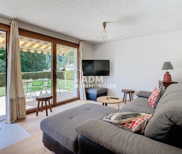 Ovronnaz, appartement 3.5 pièces rez jardin dans un chalet - Photo 1