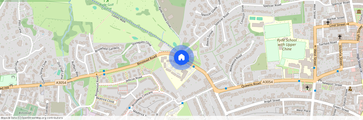 St Vincents Cottages, Binstead Road