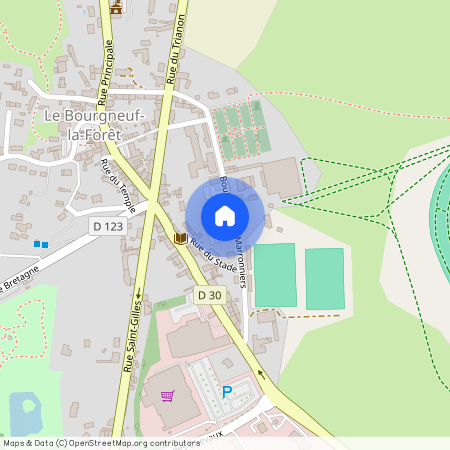 53410, Le Bourgneuf-La-Forêt