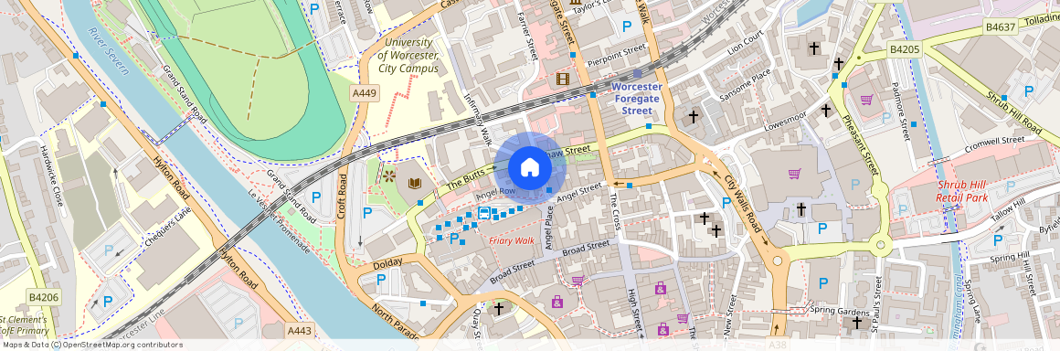 10-12 Angel Place, Worcester WR1