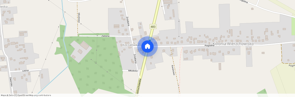 Mykanów, Wierzchowisko, Kolonia Wierzchowisko