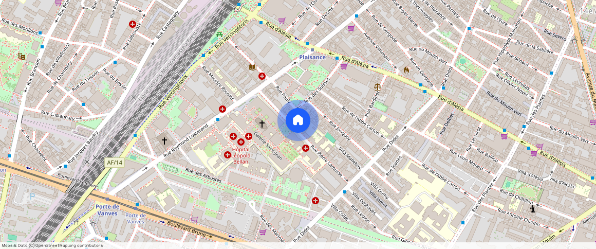 75014, Paris 14E Arrondissement