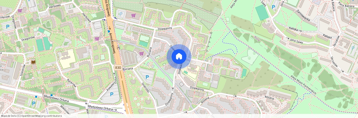 ul. Dziewanny, Czuby Północne, Lublin, lubelskie