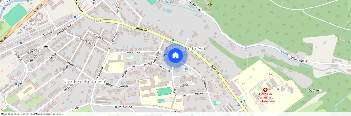 Bezejmenná, Bílina