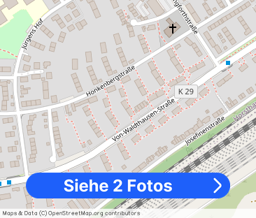 3-Zimmerwohnung im Erdgeschoss mit Dusche und Balkon - Foto 1