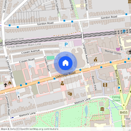 Uxbridge Road, Ealing, London, W5