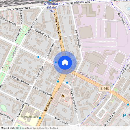 Untere Grenzstr. 57, 63071 Offenbach am Main OT Offenbach (Kernstadt)