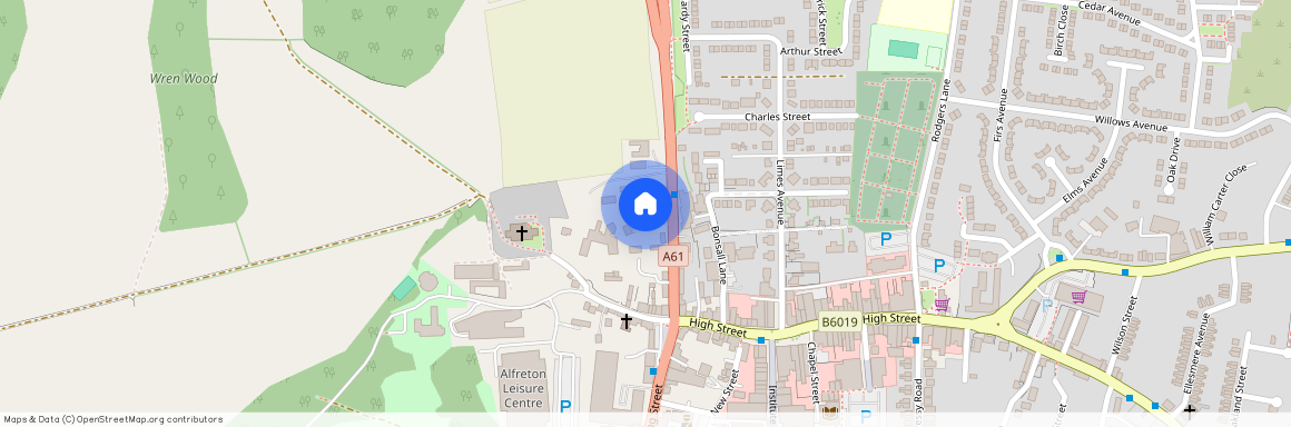 Chesterfield Road, Alfreton, DE55, Chesterfield Road, Alfreton