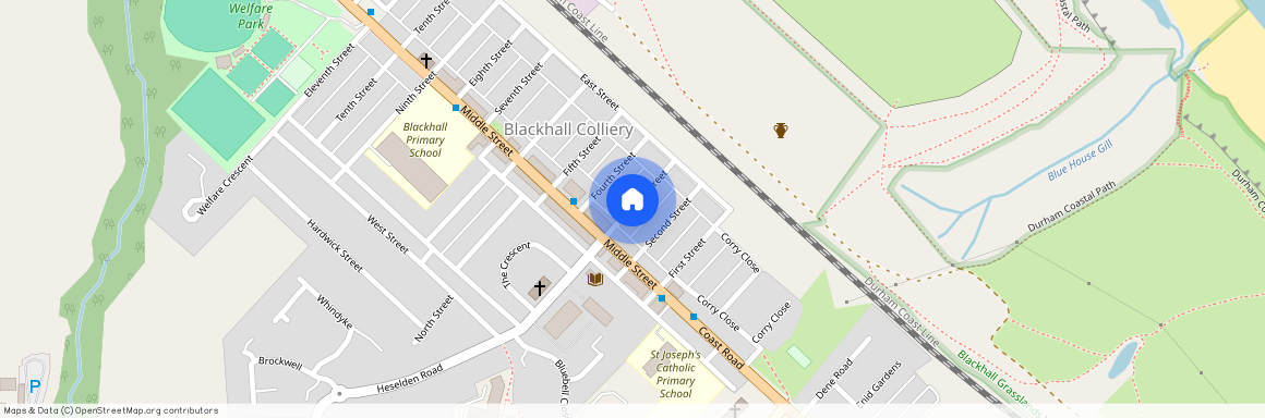 Third Street, Blackhall Colliery, Hartlepool, County Durham, TS27