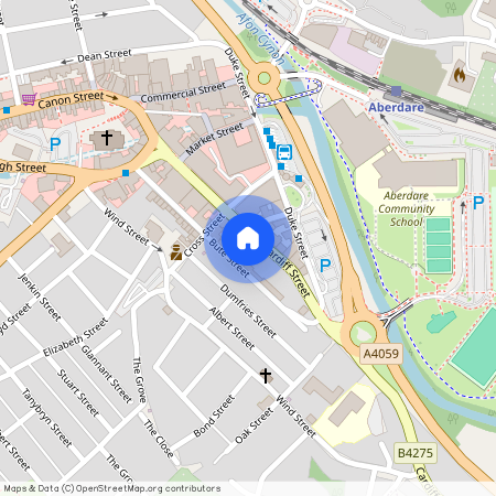 Cardiff Street, Aberdare CF44