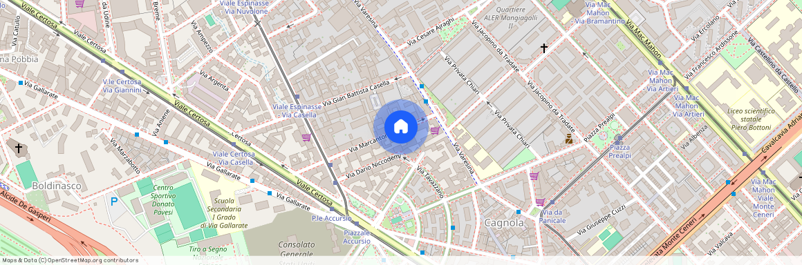 Via Marcantonio dal Re 13, 20156 Milan MI, Italy